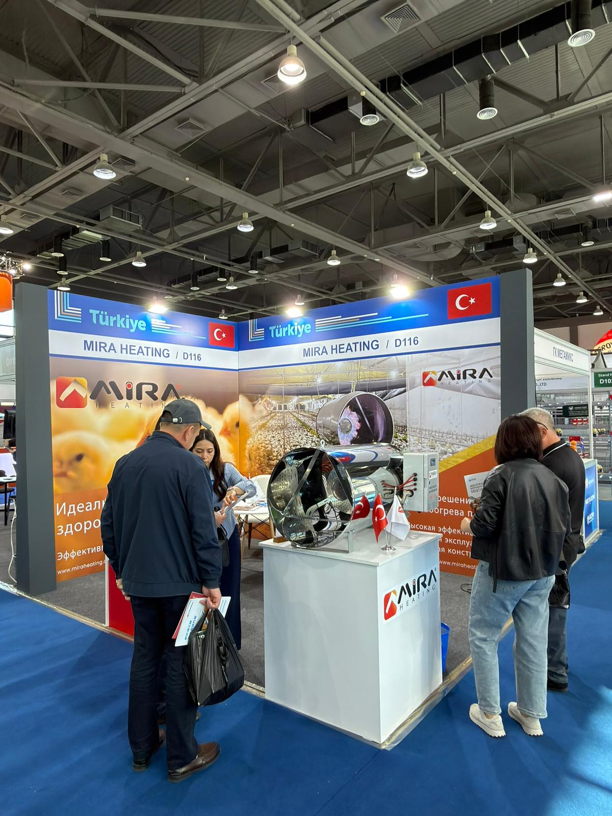 Comparison of forced air and radiant poultry heating systems inside a broiler house